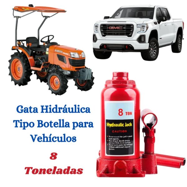 GATA BOTELLA HIDRAULICA DE 8T - Imagen 4