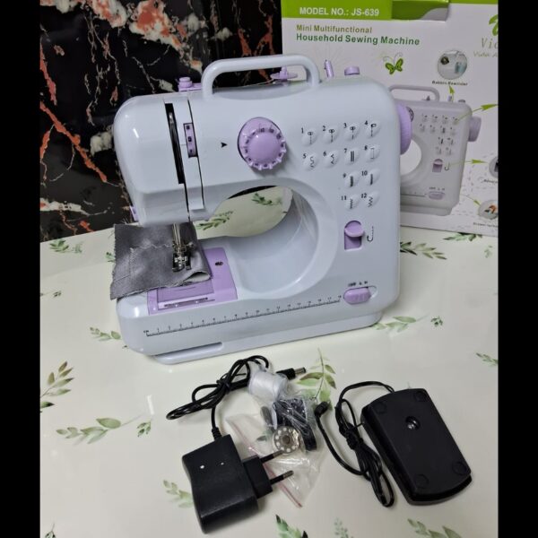 MAQUINA DE COSER MULTIFUNCIONAL MODELO SM-505A - Imagen 8