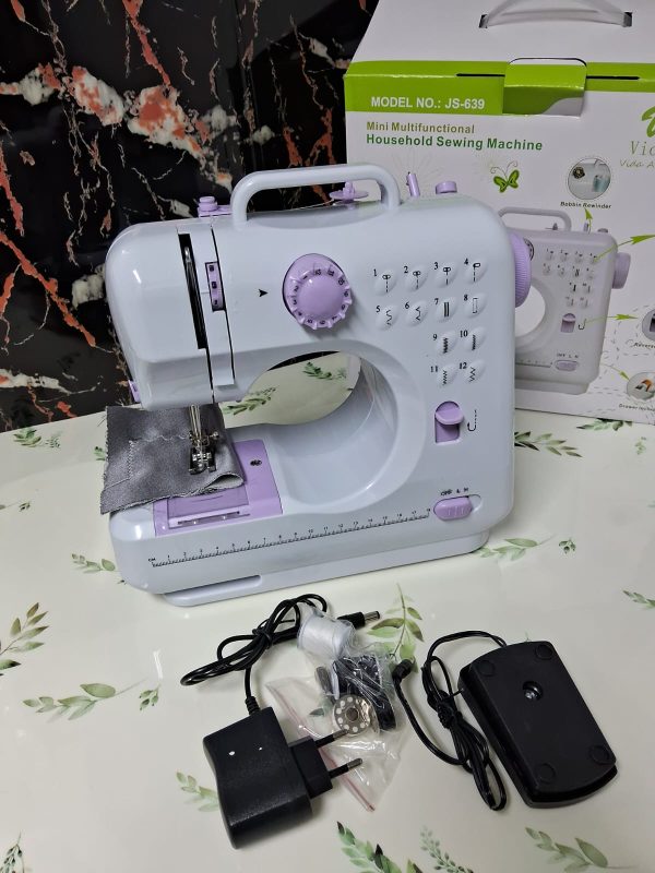 MAQUINA DE COSER MULTIFUNCIONAL MODELO SM-505A
