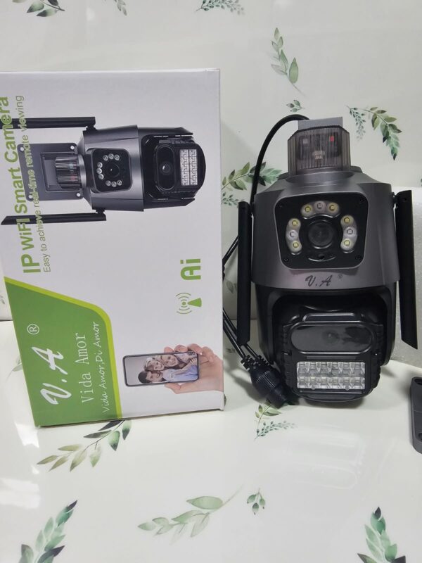 CAMARA WIFI DE EXTERIOR DOBLE LENTE IP SMART - Imagen 5