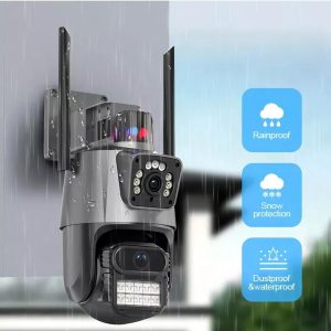 CAMARA WIFI DE EXTERIOR DOBLE LENTE IP SMART