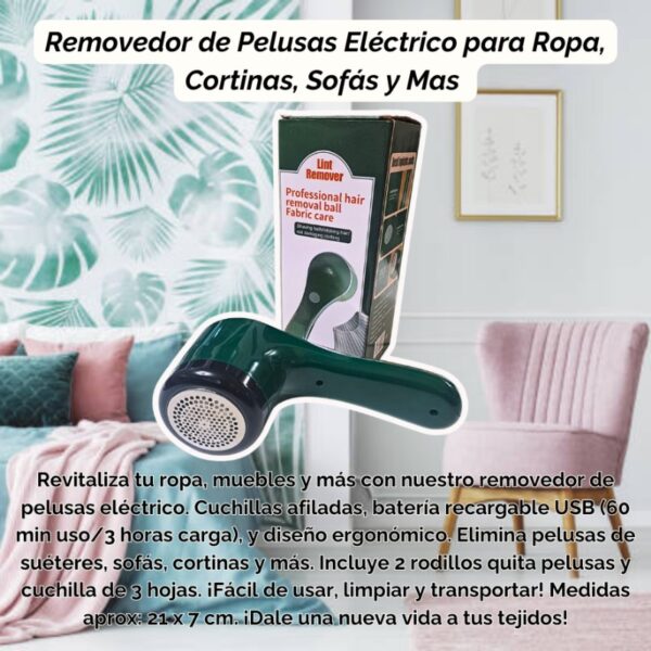 QUITA PELUSA ELECTRICO - Imagen 5