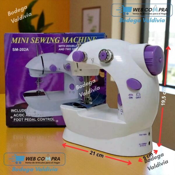 MINI MAQUINA DE COSER SM-202A - Imagen 6