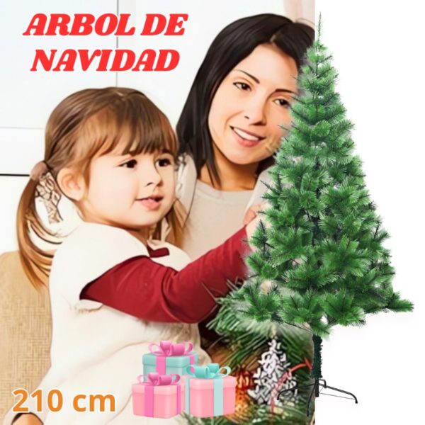 ARBOL DE NAVIDAD 2.10M - Imagen 4