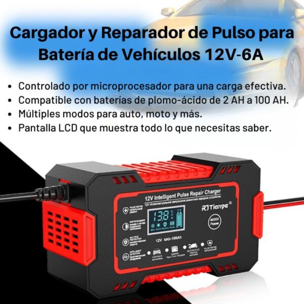 CARGADOR DE BATERIA INTELIGENTE - Imagen 4
