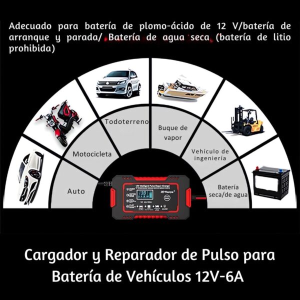 CARGADOR DE BATERIA INTELIGENTE - Imagen 5