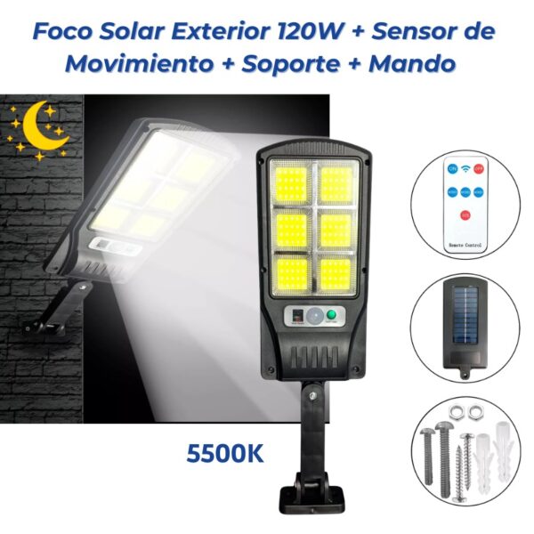 FOCO SOLAR 120-W MEDIANO - Imagen 6
