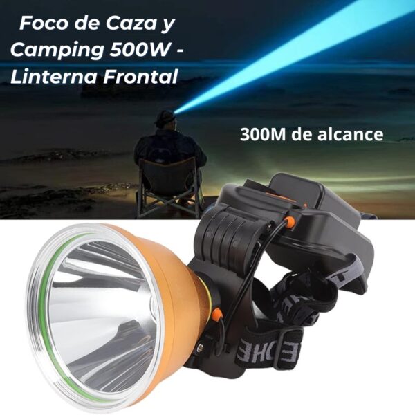 FOCO DE CAZA FRONTAL 500W - Imagen 4