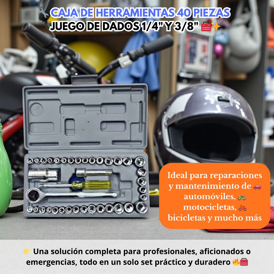 HERRAMIENTAS 40 PIEZAS - Imagen 5