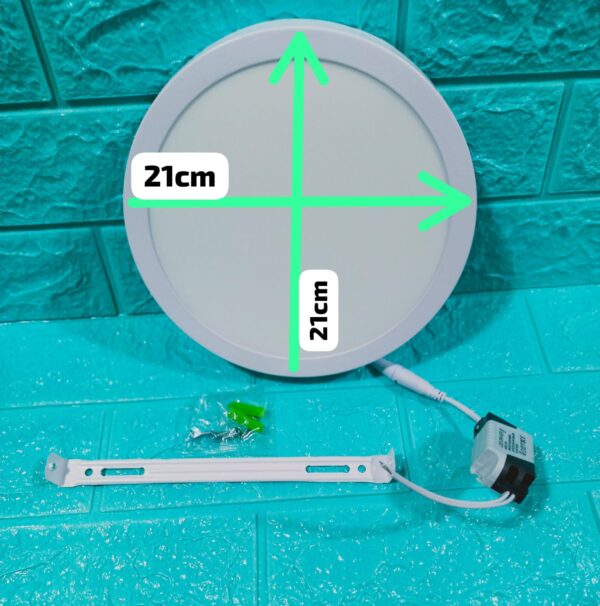 FOCO LED SOBREPUESTO REDONDO 18WATTS - Imagen 4