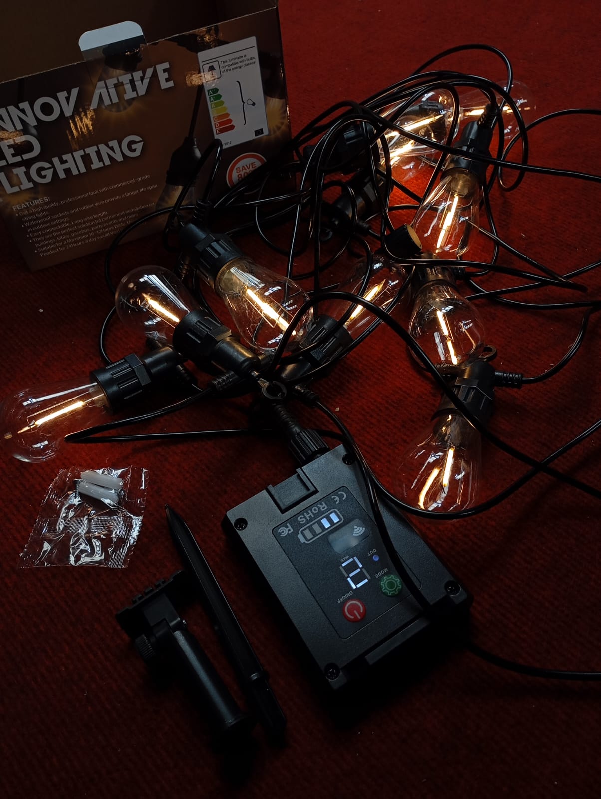 GUIRNALDAS SOLAR 10MTRS - Imagen 7