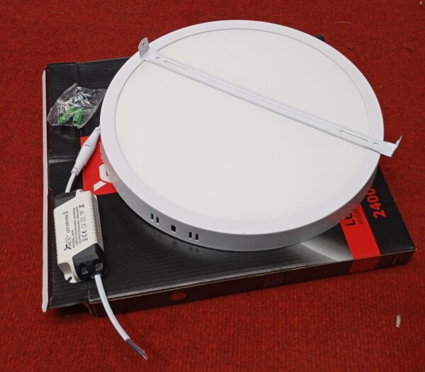 FOCO LED SOBREPUESTO REDONDO 24 WATTS - Imagen 3