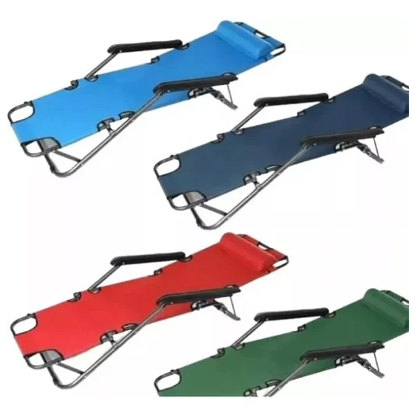 SILLA REPOSERA Plegable ROJA - Imagen 3