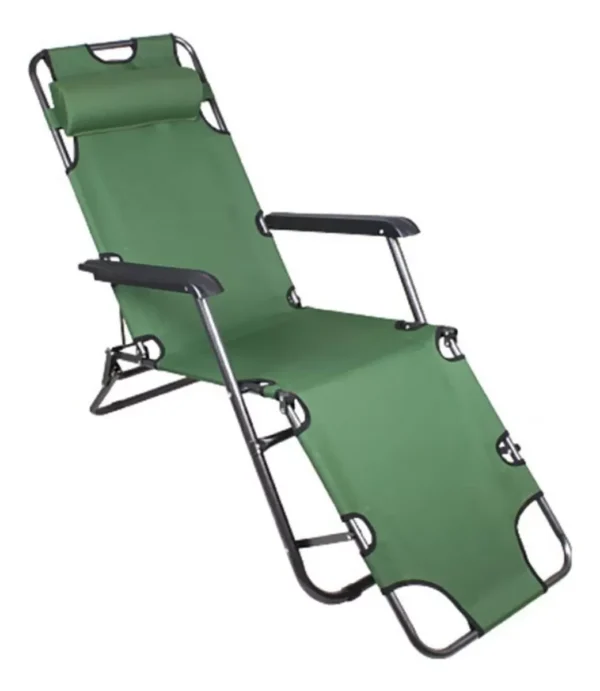 SILLA REPOSERA Plegable VERDE - Imagen 5