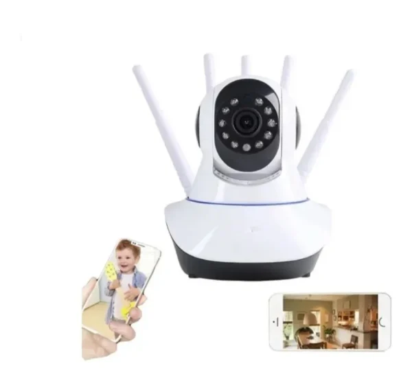 CAMARA WIFI 5 ANTENAS PARA INTERIOR - Imagen 5