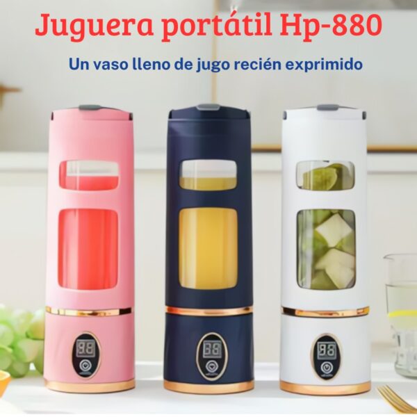 Juguera 1 vaso portátil juicer cup - Imagen 7