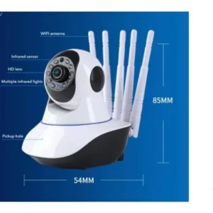 CAMARA WIFI 5 ANTENAS PARA INTERIOR