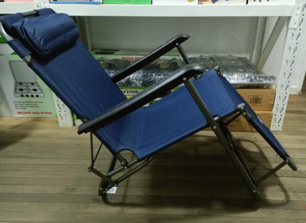 SILLA REPOSERA Plegable AZUL OSCURO