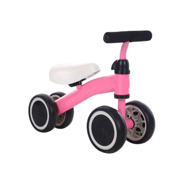 TRICICLO DE APRENDIZAJE PARA BEBE ROSADO - Imagen 5