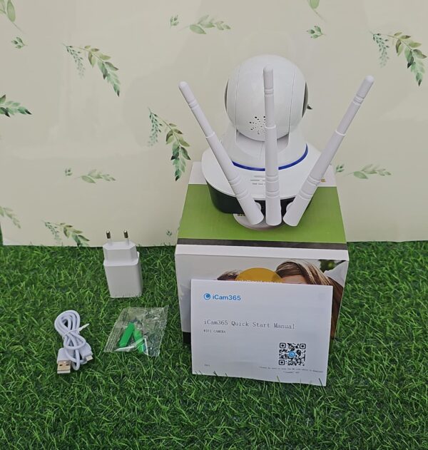 CAMARA WIFI 3 ANTENA PARA INTERIOR - Imagen 3