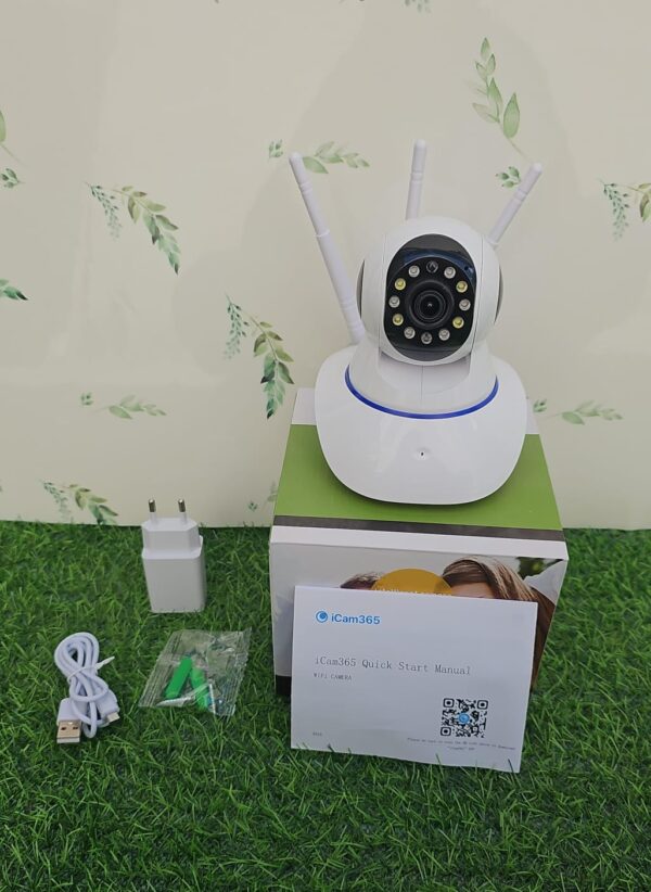 CAMARA WIFI 3 ANTENA PARA INTERIOR - Imagen 4