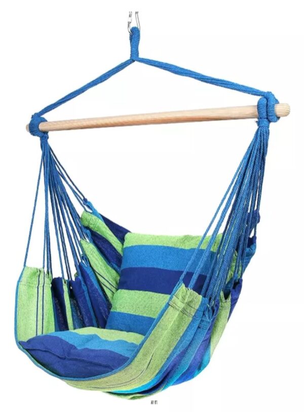 silla hamaca columpio con palo - Imagen 2