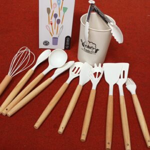 SET DE CUCHARAS DE SILICONA 12 PIEZAS