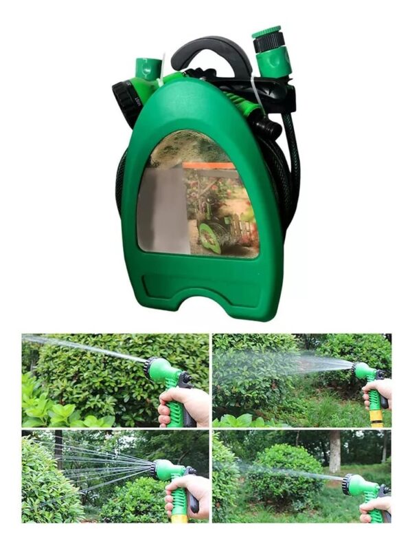 MANGUERA DE JARDIN CON CARRETE DE 10MTRS - Imagen 2