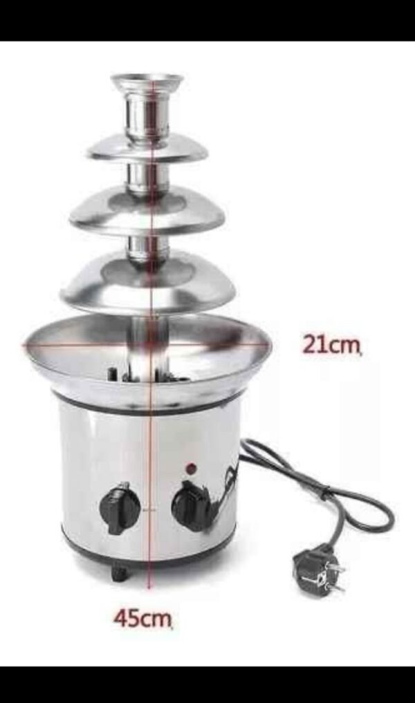 FUENTE CHOCOLATERA GRANDE (XL) 45cm ALTO X 21cm ANCHO - Imagen 2