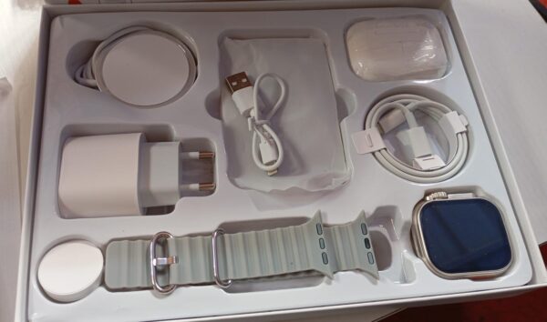 RELOJ SMART WATCH X8 (CON AUDIFONOS + POWER BANK ) - Imagen 9