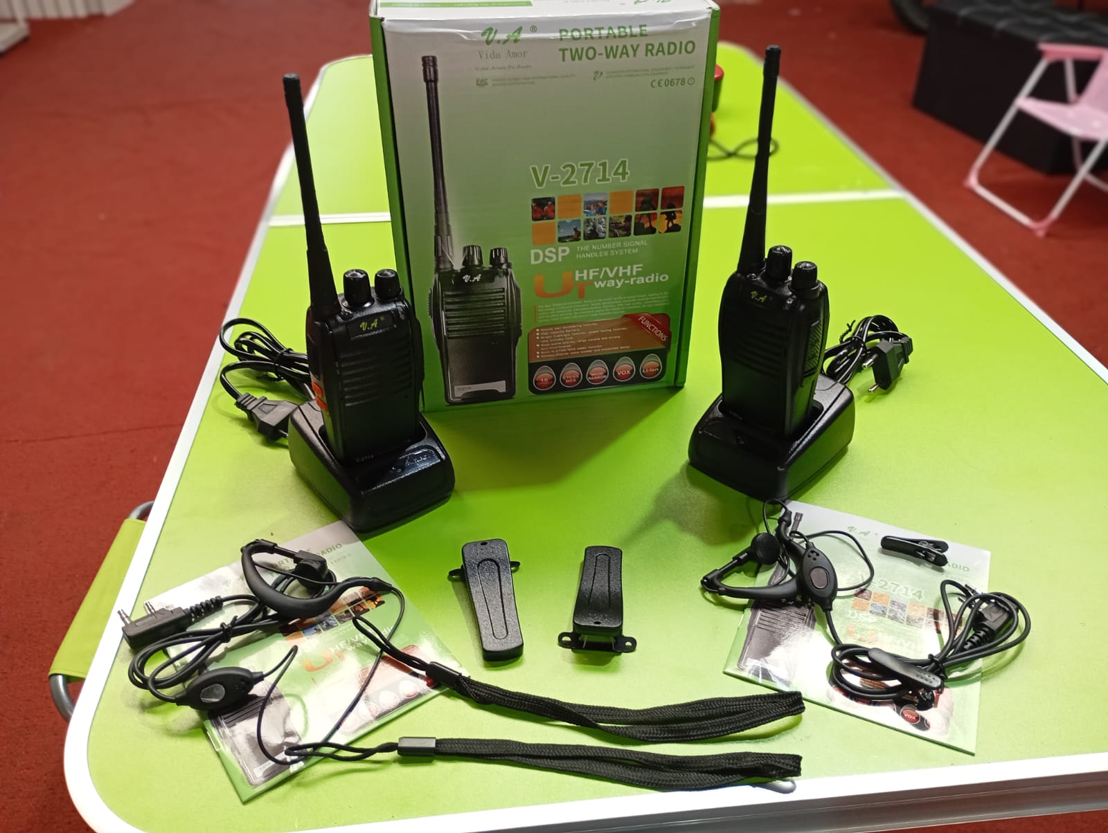 RADIO TRANSMISOR VIDA AMOR (EL PAR)