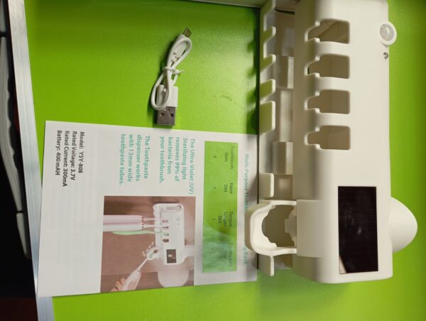 DISPENSADOR DE CREMA Y SEPILLO - Imagen 4