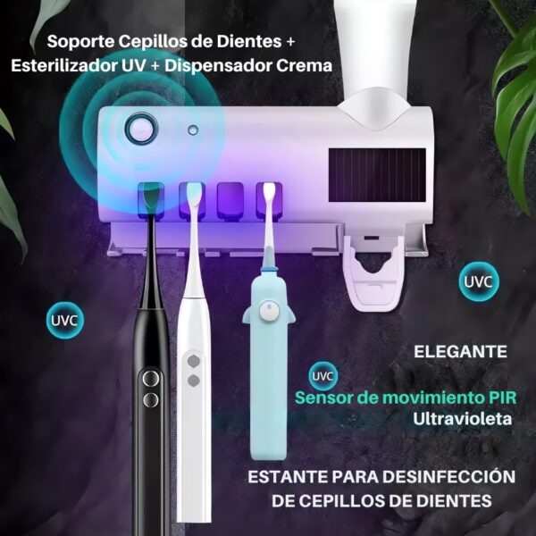 DISPENSADOR DE CREMA Y SEPILLO - Imagen 2
