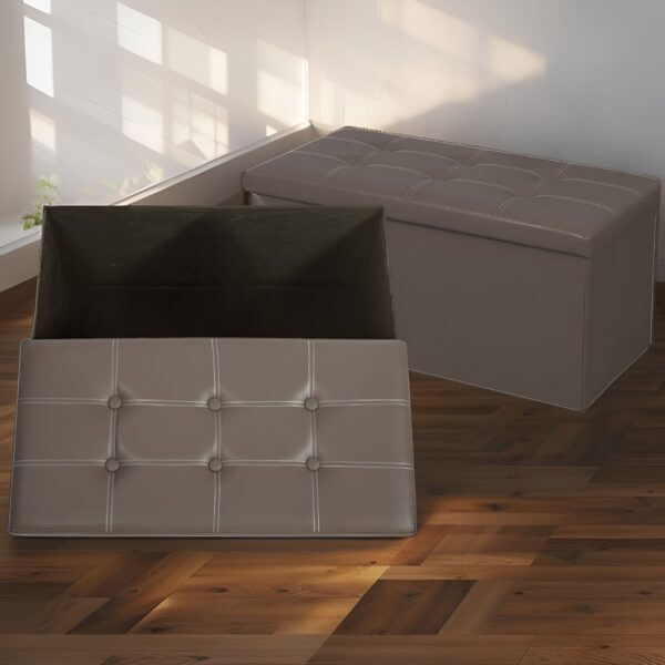 BAUL MULTIUSO ECOCUERO 38cm - NACHO X 66cm LARGO - Imagen 8