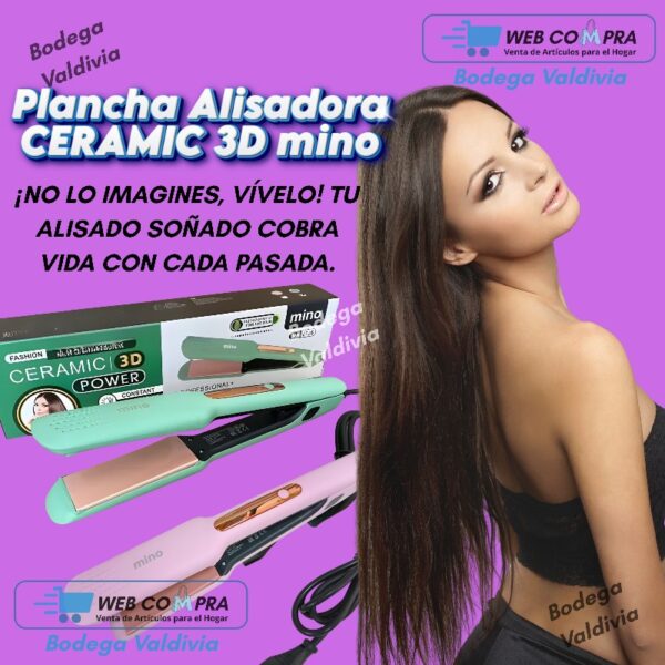 PLANCHA DE CABELLO 40WATTS - Imagen 8