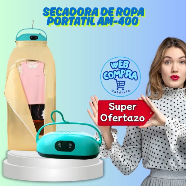 SECADOR DE ROPA PORTATIL - Imagen 3