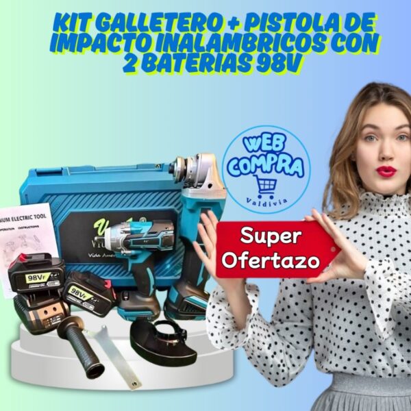GALLETERO + PISTOLA DE IMPACTO - Imagen 4