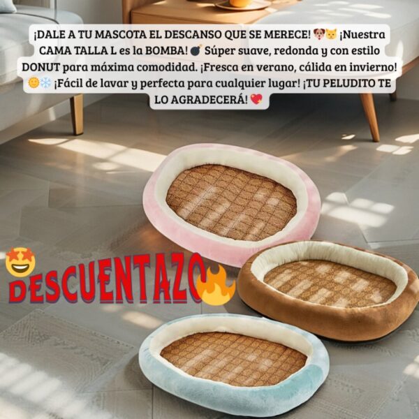 CAMA DE MASCOTA TALLA L - Imagen 4
