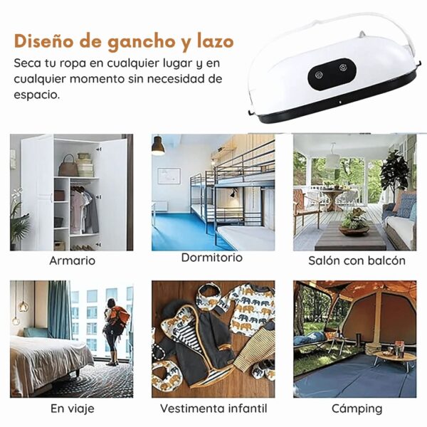 SECADOR DE ROPA PORTATIL - Imagen 4