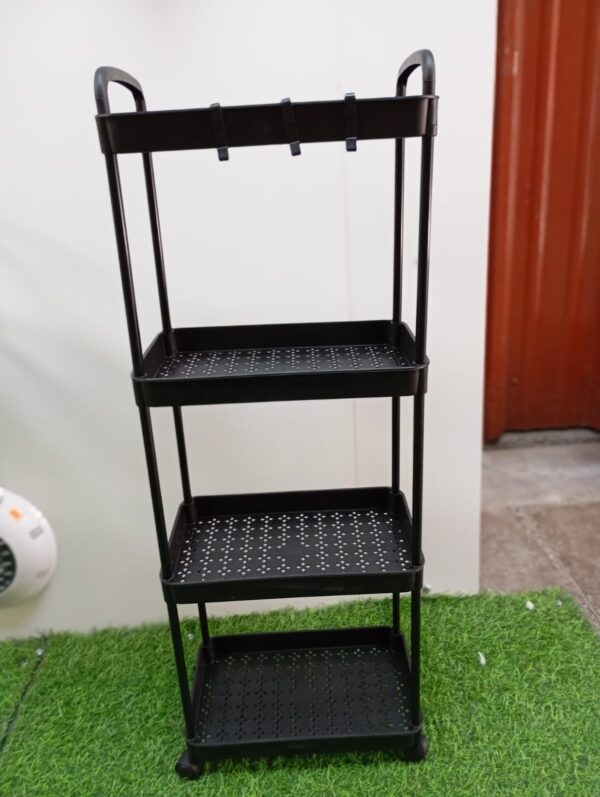 CARRITO BANDEJA ANCHA PLASTICO (ANCHO 21CM- LARGO 33CM- ALTO 90CM) - Imagen 6