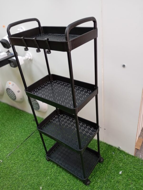 CARRITO BANDEJA ANCHA PLASTICO (ANCHO 21CM- LARGO 33CM- ALTO 90CM) - Imagen 4
