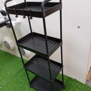 CARRITO BANDEJA ANCHA PLASTICO (ANCHO 21CM- LARGO 33CM- ALTO 90CM)