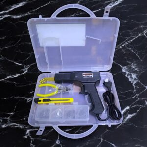 PISTOLA SOLDADOR DE PLASTICO CON GRAPAS