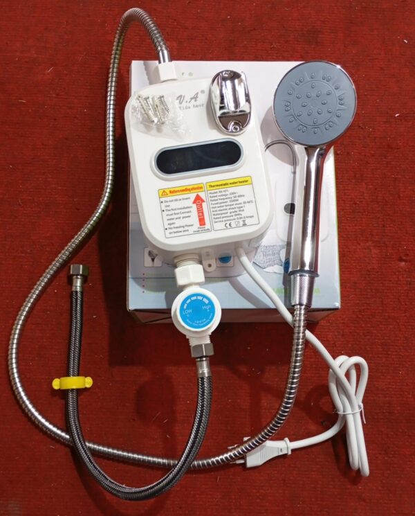 CALENTADOR DE DUCHA PREMIUN ELECTRICO 3500W - Imagen 2