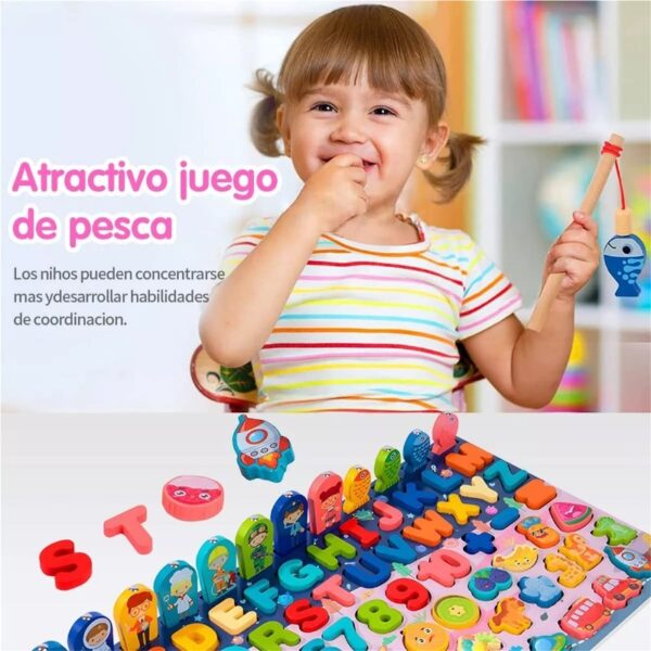 JUEGO DIDACTO ABC PARA NIÑOS X-01 - Imagen 3