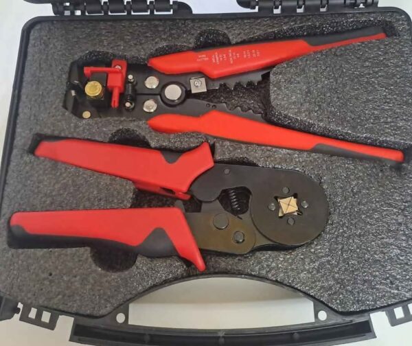 KIT ALICATES CRIMPADOR Y PELACABLE - Imagen 3