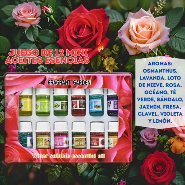ACTIVAR SET DE 12 ESENCIAS PARA HUMIDIFICADOR - Imagen 2