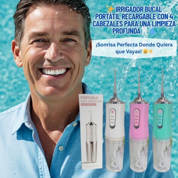 ACTIVAR IRRIGADOR PORTÁTIL BUCAL - Imagen 3