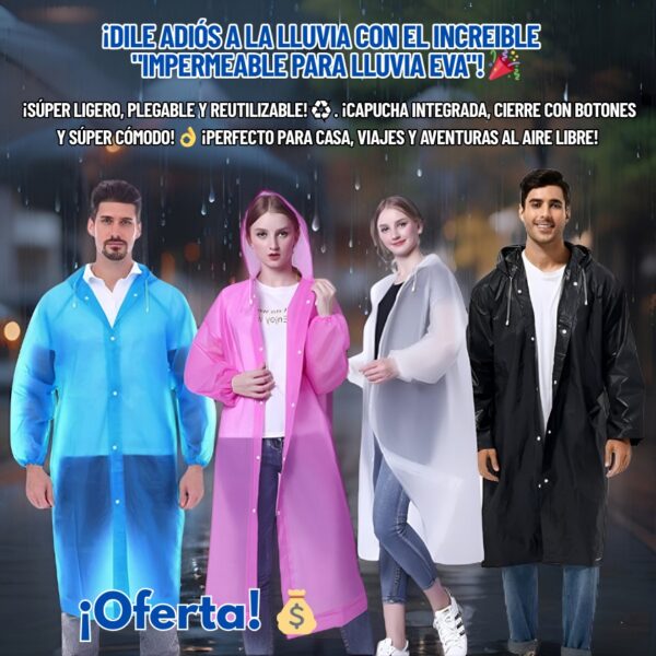 IMPERMEABLE DE ADULTO - Imagen 4