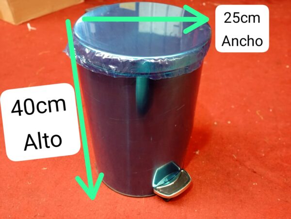 PAPELERA METALICA 12L - Imagen 3